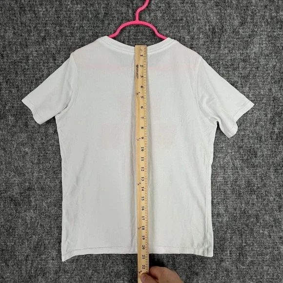 Nike Boys Fly With Us Dri-fit Shirt Medium White Tee Youth Basketball Sports - Picture 7 of 8